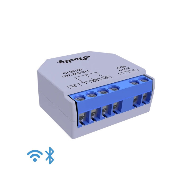 Shelly Plus 0-10V Dimmer - Smart Dimmer AC 1ch. Wi-Fi