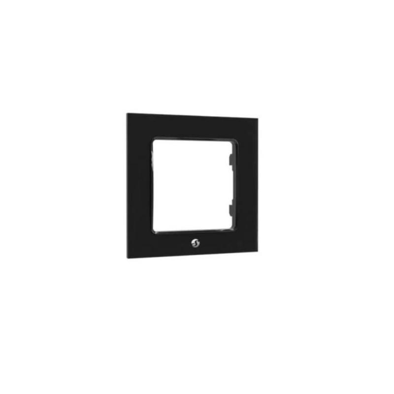 Shelly Wall Frame 1 - Placca da parete nera compatibile Legrand