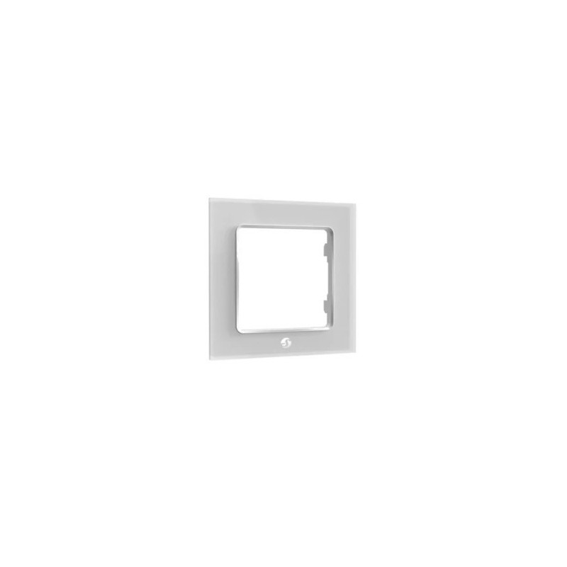 Shelly Wall Frame 1 - Placca da parete bianca compatibile Legrand