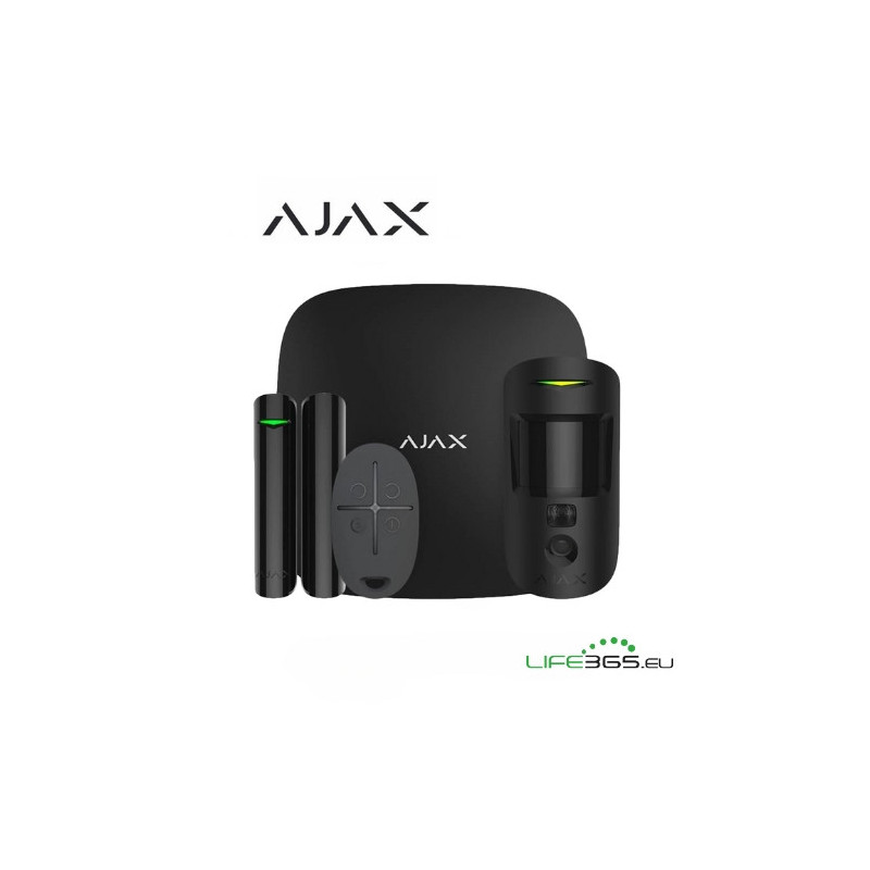 Ajax Kit di base con videocamera (StarterKit Cam) nero