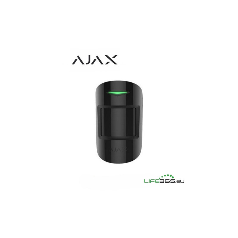 Ajax Sensore di movimento (MotionProtect) nero