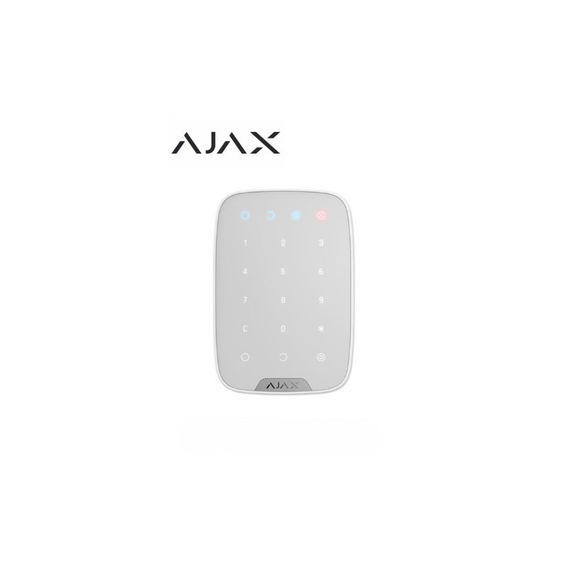 Ajax Tastierino avanzato (Keypad Plus) bianco