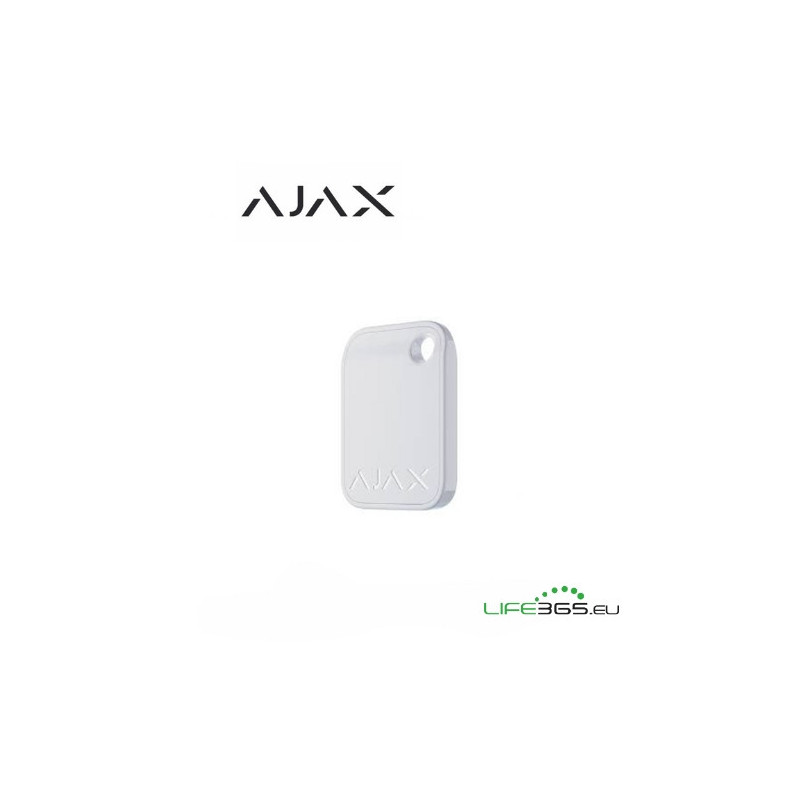 Ajax Tag di accesso (3 pezzi) bianco
