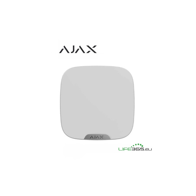 Ajax Targhetta per StreetSiren DoubleDeck bianca