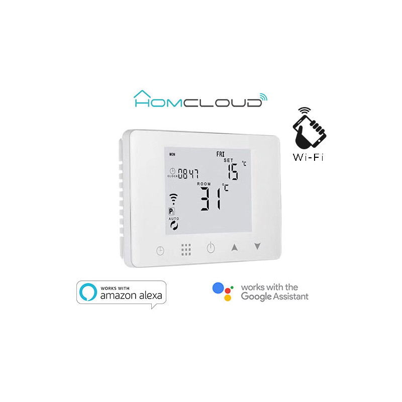 Cronotermostato digitale Homcloud Wi-Fi